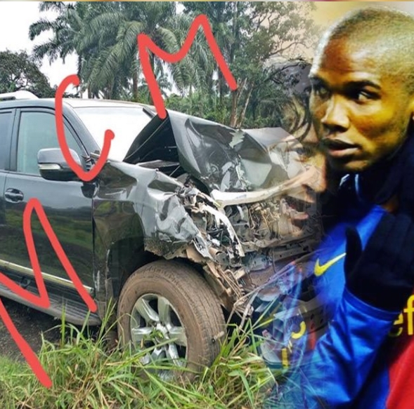 accident eto samuel eto صامويل إيتو