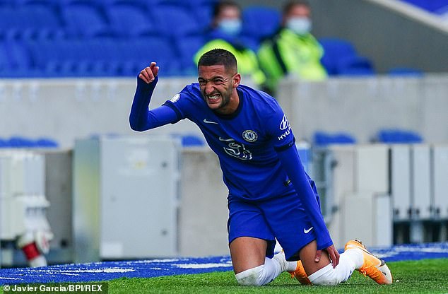 إصابة حكيم زياش ZIYECH chelsea تشيلسي