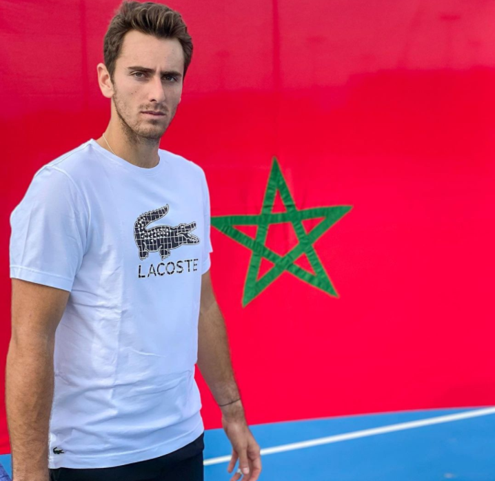 Elliot Benchetrit إليوت بنشيتريت TENNIS التنس maroc Fédération internationale de tennis المغرب الإتحاد الدولي للتنس MAROC FRANCE إليوت بنشيتريت كرة المضرب المغرب فرنسا