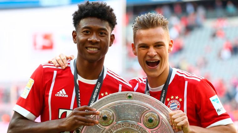 ديفيد ألابا, David Alaba, جوشوا كيميتش, Joshua Kimmich, بايرن ميونيخ, bayern munich, real madrid, ريال مدريد