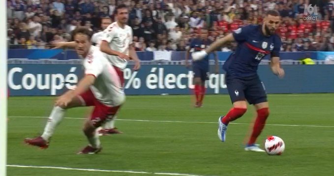 but benzema, goal benzema, Karim Benzema, كريم بنزيما يسجل هدف رائع, هدف بنزيما في مباراة فرنسا والدنمارك