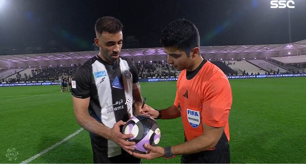 هاتريك حمد الله في الجولة 19 من الدوري السعودي