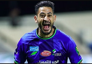 هدف مراد باتنا في الجولة 21 من الدوري السعودي