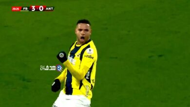 هدف النصيري في الجولة 26 من الدوري التركي