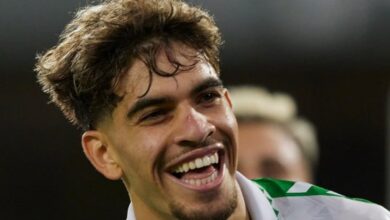 هدف الزلزولي في نهائي دوري المؤتمر الأوروبي