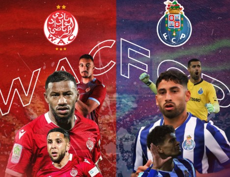 موعد مباراة الوداد الرياضي ضد بورتو