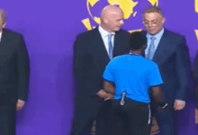بالفيديو فوزي لقجع يوبخ حكمة مباراة نهائي كأس أفريقيا للسيدات