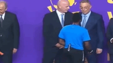 بالفيديو فوزي لقجع يوبخ حكمة مباراة نهائي كأس أفريقيا للسيدات