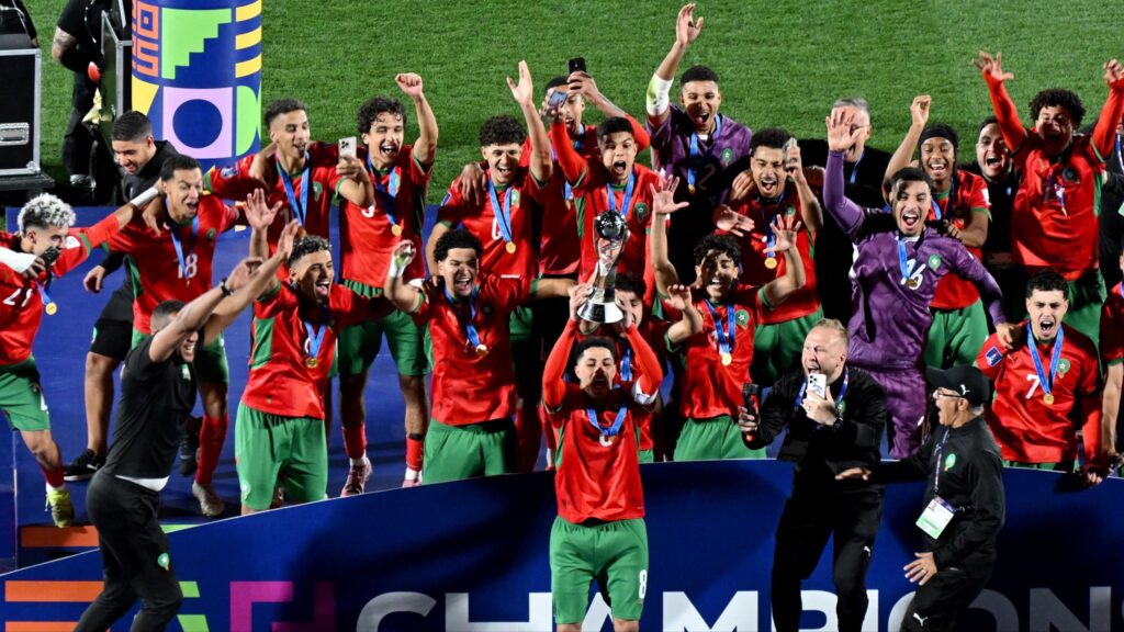 المغرب بطل العالم للشباب لأول مرة في تاريخ كرة القدم