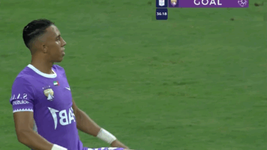 هدف سفيان رحيمي في الجولة السادسة من الدوري الإماراتي
