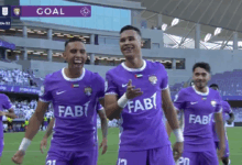 هدف الحسين رحيمي في الجولة السادسة من الدوري الإماراتي