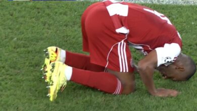 هدف أيوب الكعبي ضد ريال مدريد في دوري ابطال أوروبا