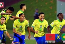 موعد مباراة المغرب والبرازيل في ربع نهائي كأس العالم لأقل من 17 سنة