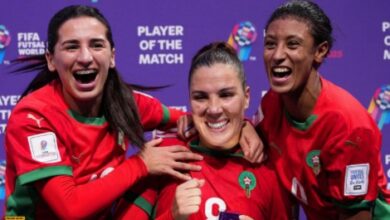 المنتخب المغربي النسوي فوتسال يتأهل إلى دور ربع نهائي كأس