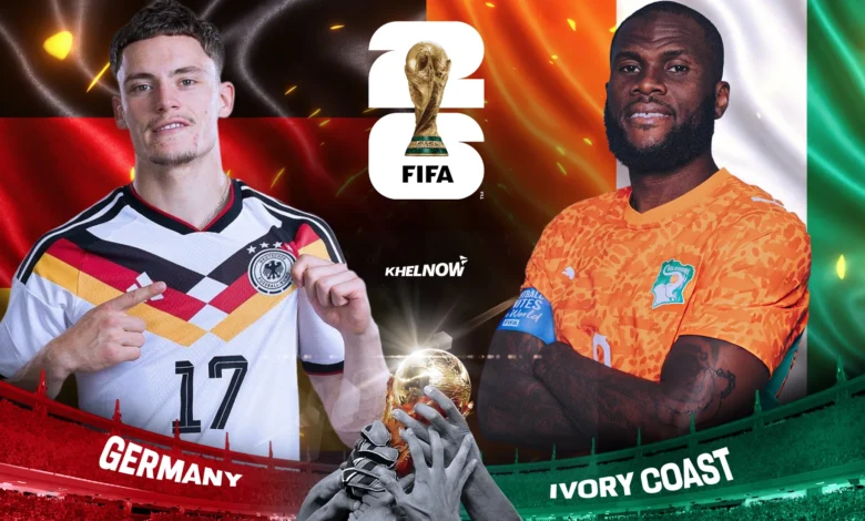 بث مباشر مباراة ألمانيا وساحل العاج في كأس العالم