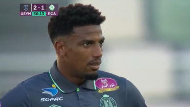 مباراة الرجاء وإتحاد يعقوب المنصور
