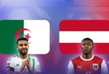 بث مباشر مباراة الجزائر والنمسا