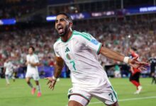 مباراة الجزائر والنمسا