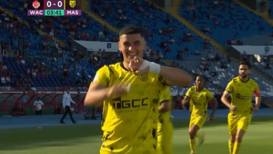 مباراة الوداد والمغرب الفاسي