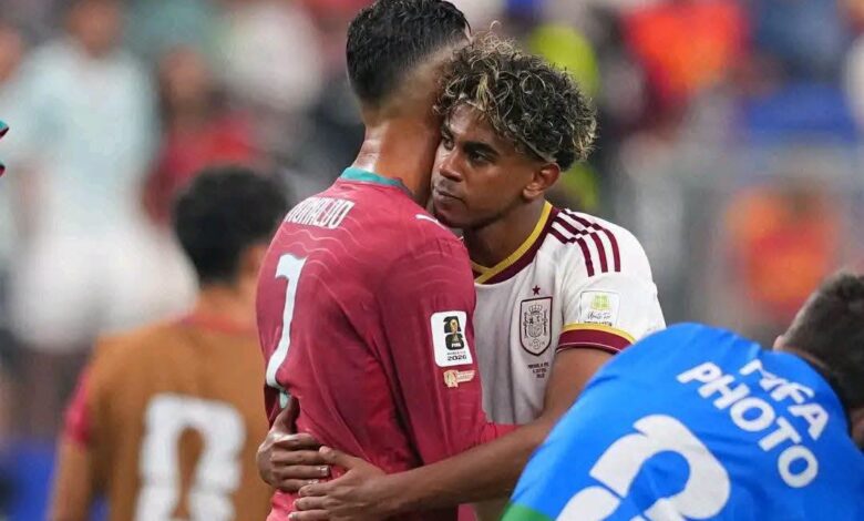 مباراة إسبانيا والبرتغال