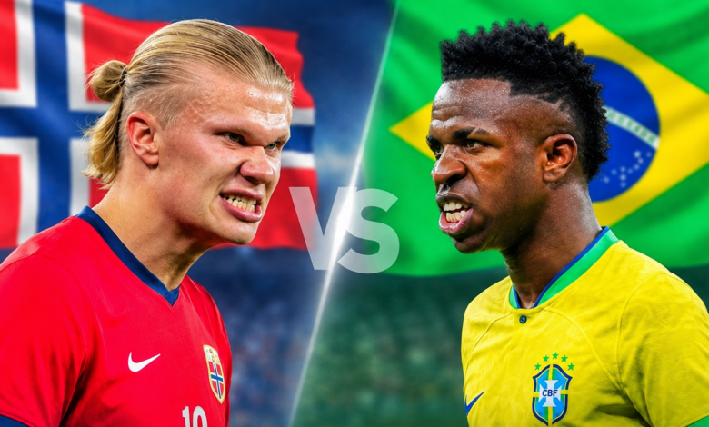 بث مباشر مباراة البرازيل والنرويج في كأس العالم