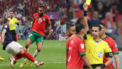فار مباراة المغرب وفرنسا