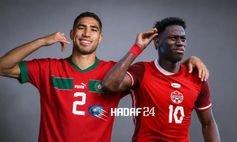 بث مباشر مباراة المغرب وكندا في كأس العالم
