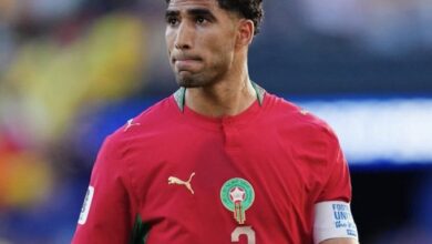 حكيمي مباراة المغرب وفرنسا