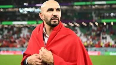مدرب السابق وليد الركراكي