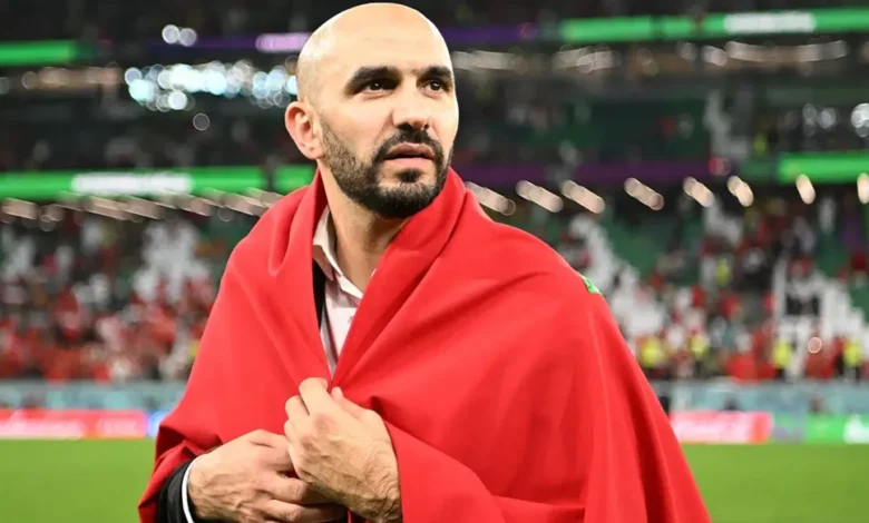مدرب السابق وليد الركراكي