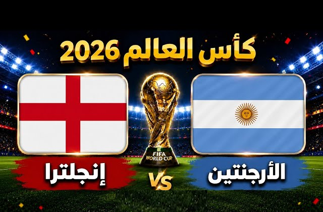 بث مباشر مباراة إنجلترا والأرجنتين