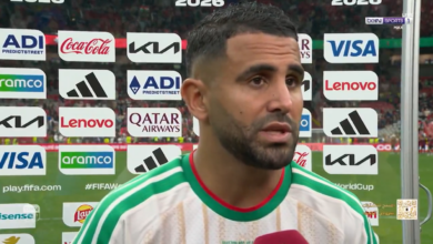 فيديو تصريح رياض محرز يعلن اعتزاله