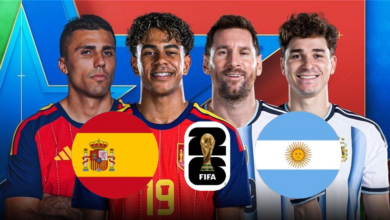 بث مباشر مباراة الأرجنتين وإسبانيا في كأس العالم