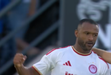 هدف الكعبي لم يمنع من إقصاء أوليمبياكوس من دوري أبطال أوروبا