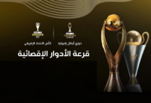 قرعة الدور التمهيدي لمسابقتي دوري أبطال إفريقيا وكأس الاتحاد الإفريقي