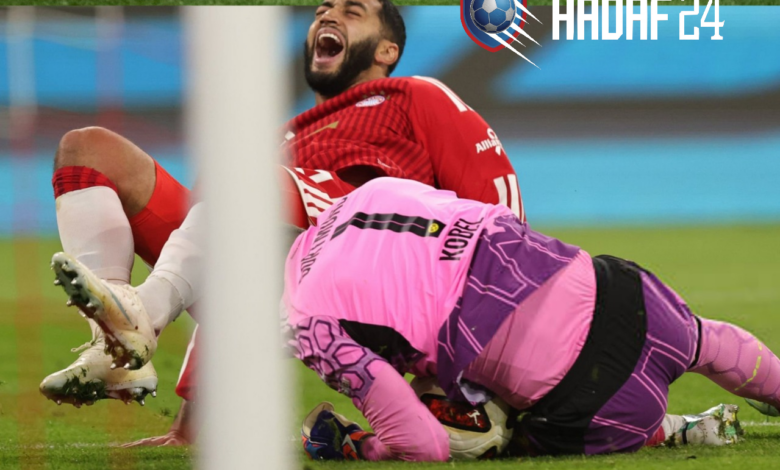 فيديو إصابة إسماعيل صيباري تبصم على كلاسيكو دورتموند وبايرن ميونخ