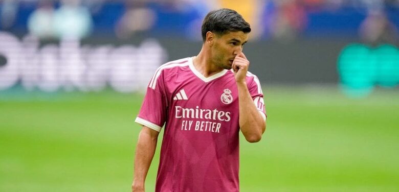 براهيم دياز مع ريال مدريد