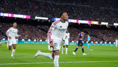 ثنائية مبابي في الكلاسيكو تمنح الريال الفوز على برشلونة